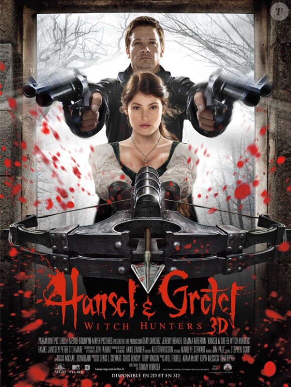 Affiche du film Hansel et Gretel : Witch Hunters