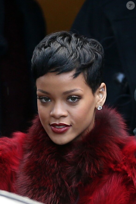 Rihanna à Paris, le 10 décembre 2012.