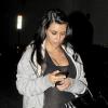 Kim Kardashian se rend à une séance de sport à Los Angeles le 30 janvier 2013. Sans maquillage, la star semble très fatiguée.