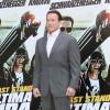Arnold Schwarzenegger faisant la promotion à Rome du film Le Dernier Rempart le 25 janvier 2013