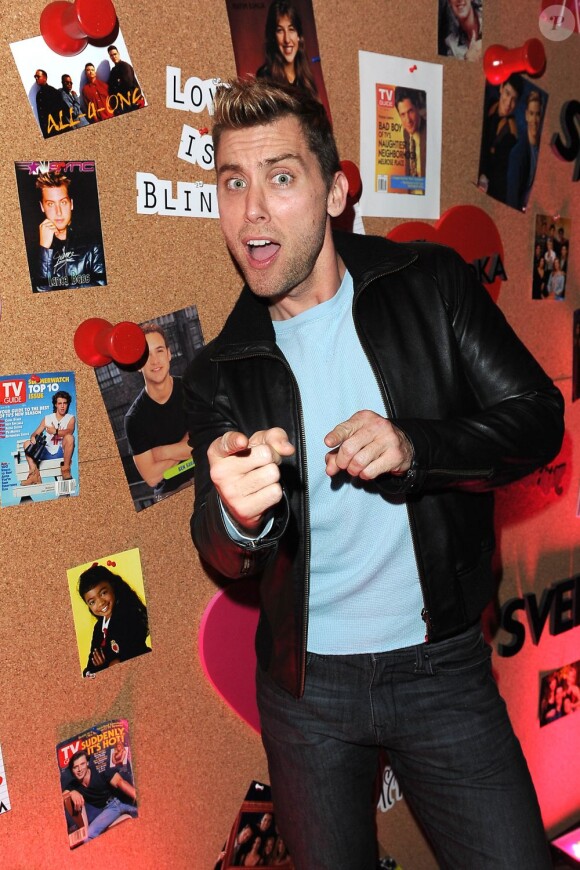 Lance Bass lors de la soirée SVEDKA Vodka à Los Angeles, le jeudi 31 janvier 2013.
