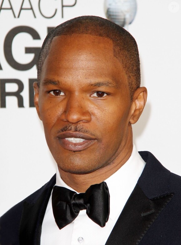 Jamie Foxx assiste à la 44e cérémonie des NAACP Image Awards au Shrine Auditorium. Los Angeles. Le 1er février 2013.