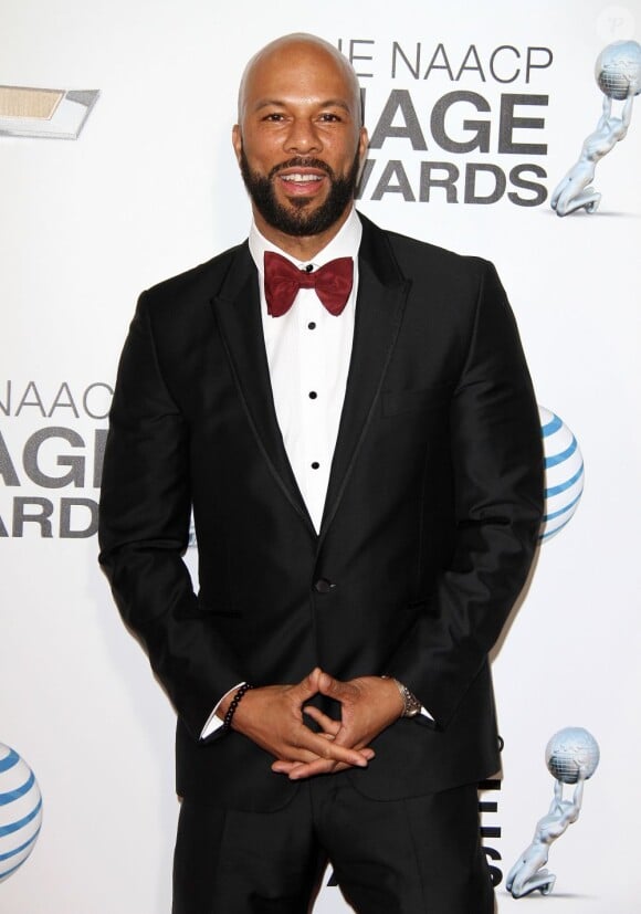 Le rappeur/acteur Common assiste à la 44e cérémonie des NAACP Image Awards au Shrine Auditorium. Los Angeles. Le 1er février 2013.