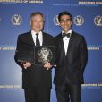 Ang Lee et Suraj Sharma lors de la remise des Directors Guild of America Awards à Los Angeles le 2 février 2013
