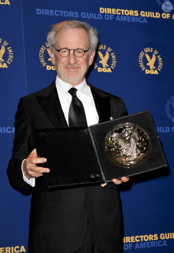 Steven Spielberg lors de la remise des Directors Guild of America Awards à Los Angeles le 2 février 2013