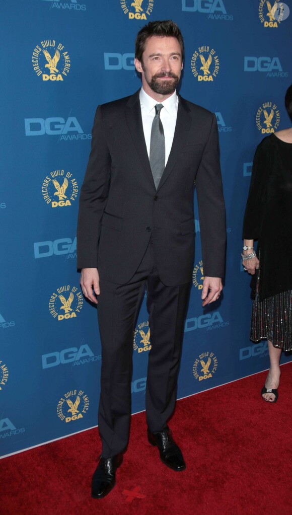 Hugh Jackman lors de la remise des Directors Guild of America Awards à Los Angeles le 2 février 2013