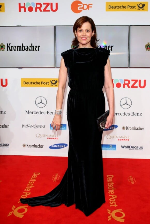 Sigourney Weaver lors des Golden Camera Awards (Goldene Kamera Awards) à Berlin le 2 février 2013