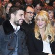 Shakira et son petit-ami Gerard Piqué à Barcelone, le 7 novembre 2011.