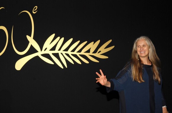 Jane Campion lors du gala pour le 60e anniversaire du Festival, à Cannes en 2007