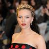 Scarlett Johansson lors de l'avant-première du film Avengers à Londres le 20 avril 2012