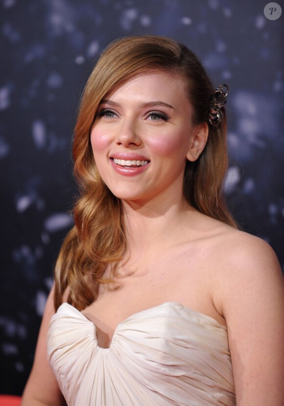 Scarlett Johansson lors de l'avant-première du film The Spirit à Los Angeles le 17 décembre 2008