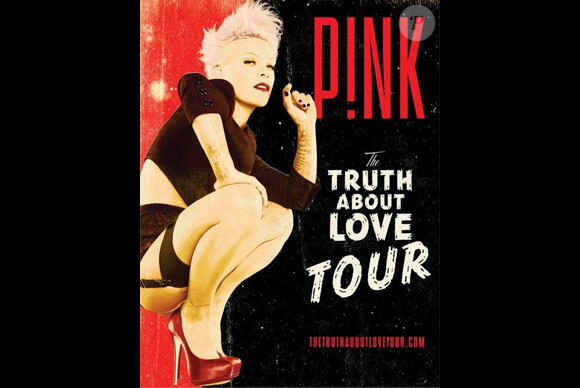 Pink en tournée à partir du 13 février 2013. Elle sera le 17 avril à Paris.