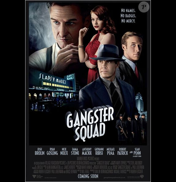 Affiche officielle du film Gangster Squad.