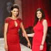 Les soeurs cadettes de la famille Kardashian Kendall et Kylie Jenner participent au défilé Red Dress Collection 2013 de la National Institutes of Health et de son programme The Hearth Truth au Hammerstein Ballroom. New York, le 6 février 2013.