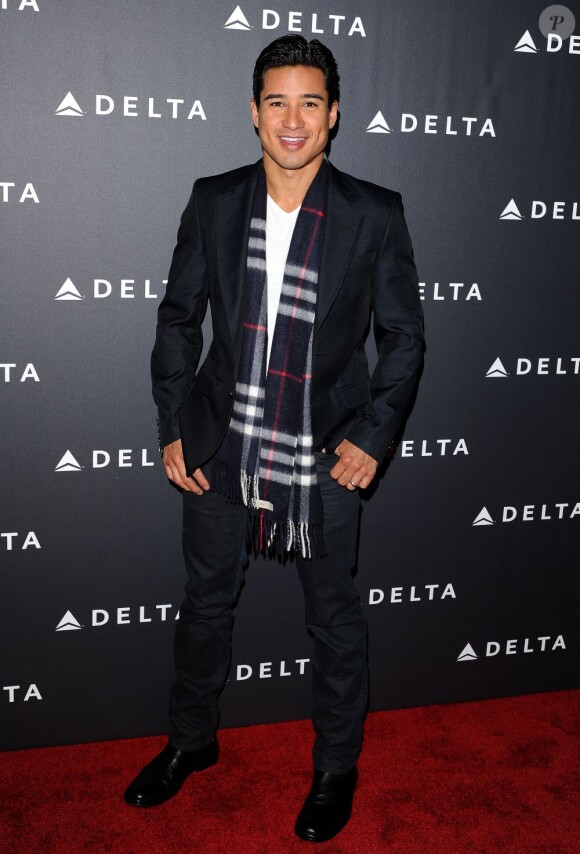 Mario Lopez à la soirée L.A. Music Industry organisée par Delta Airlines à Los Angeles, le 7 février 2013.