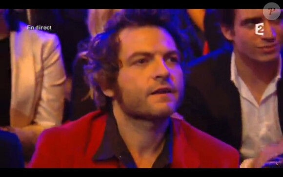 M lors des Victoires de la Musique, sur France 2 le 8 février 2013.