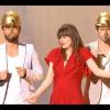 Camille remporte le trophée de la chanson de l'année avec "Allez allez allez" lors des Victoires de la Musique, sur France 2 le 8 février 2013.