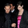 Anne Hathaway et son mari Adam Shulman à Paris le 6 Fevrier 2013.
