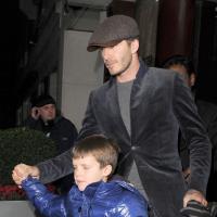 David Beckham : Papa chic et tendre avec ses enfants, avant son arrivée à Paris