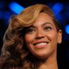 Beyoncé Knowles en conférence de presse au Ernest N. Morial Convention Center à la Nouvelle-Orléans. Le 31 janvier 2013.