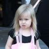 Vivienne, la fille d'Angelina Jolie et Brad Pitt, le 28 octobre 2012 à Los Angeles