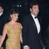 Javier Bardem et Penélope Cruz à Londres le 23 octobre 2012