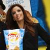 La belle Eva Longoria à la soirée Do us a flavor de la marque de chips Lay's, le 12 février 2013 à New York