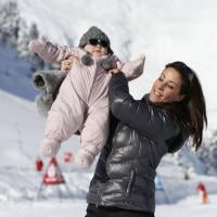 Princesse Marie : Athena, 1 an, lookée pour sa première séance photo à la neige