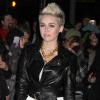 Miley Cyrus arrive à la soirée Cosmopolitan March Cover Party 2013 pendant la fashion week à New York, le 13 février 2013. La star en est la cover girl.
