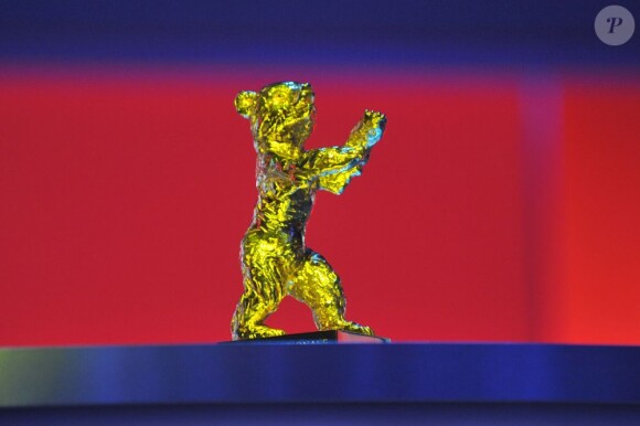 L'Ours d'or à Ceremonie de cloture du 63eme Festival de Berlin.