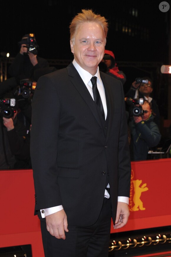 Tim Robbins, membre du jury en clôture de la 63e Berlinale, le 16 février 2013.