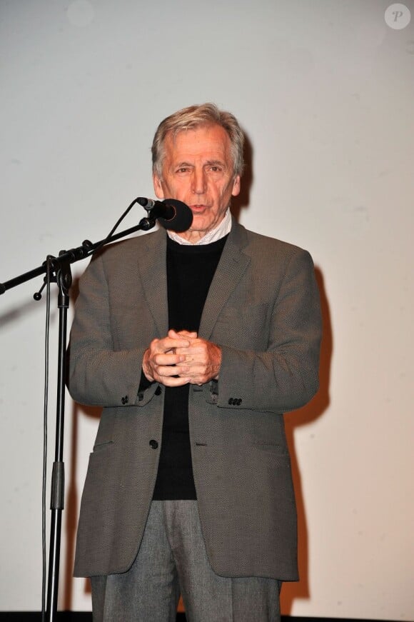 Costa-Gavras au vernissage de l'exposition consacrée à Maurice Pialat à la Cinemathèque à Paris, le 18 février 2013.