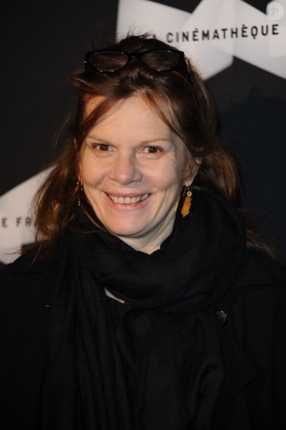 Laure Duthilleul au vernissage de l'exposition consacrée à Maurice Pialat à la Cinemathèque à Paris, le 18 février 2013.
