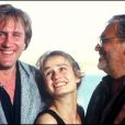  Gérard Depardieu, Sandrine Bonnaire et Maurice Pialat à Cannes en 1987. 