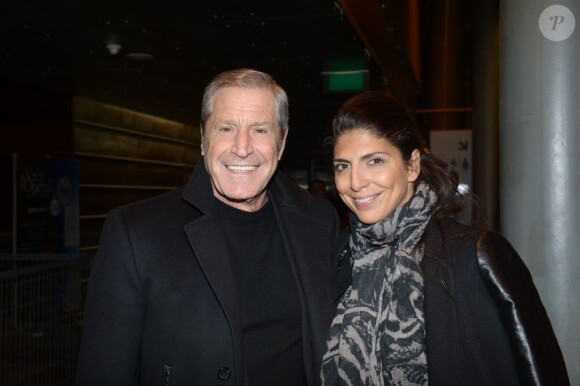 Jean-Claude Darmon et Hoda Roche à l'avant-première du film Vive la France, le 19 février 2013.