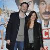 Vincent Desagnat et sa compagne Audrey pendant l'avant-première du film Vive la France à l'UGC Bercy à Paris le 19 février 2013.