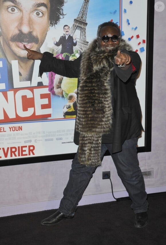 Magloire lors de l'avant-première du film Vive la France à l'UGC Bercy à Paris le 19 février 2013.