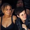 Lindsay Lohan et son ex-chérie Samantha Ronson au premier rang du défilé de Charlotte Ronson, soeur de Samantha, lors de la fashion week à New York, 6 septembre 2008.