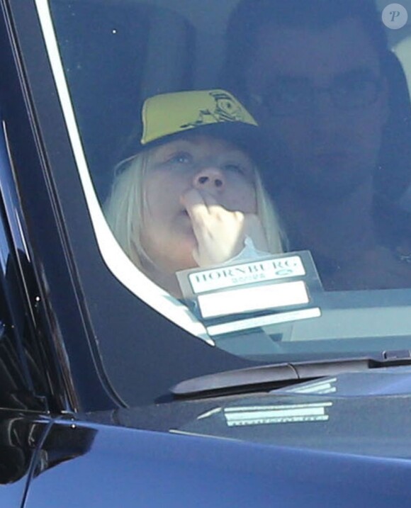 Exclusif - Christina Aguilera et Matthew Rutler sont en sortie en amoureux à Los Angeles, le 23 février 2013.