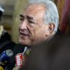 Dominique Strauss-Kahn au palais de Justice de Paris, le 26 février 2013. Il a partiellement obtenu gain de cause contre son ex-maîtresse Marcela Iacub et les éditions Stock.