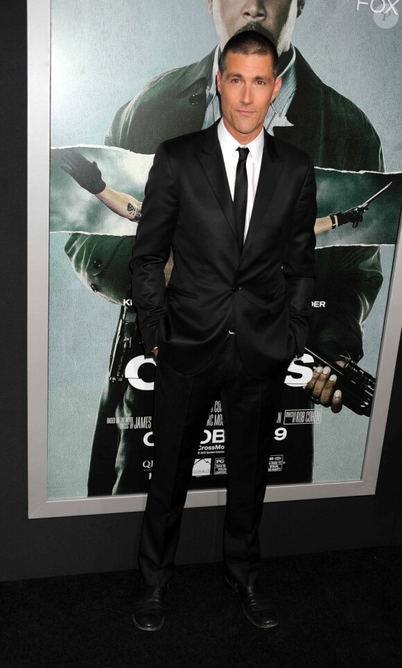 Matthew Fox à Los Angeles le 15 octobre 2012.