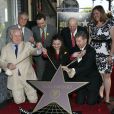 L'inauguration de l'étoile en l'honneur de Richard Burton sur le Walk of Fame à Hollywood le 1er mars 2013 : ses proches sont réunis pour l'événement