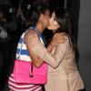 Kim Kardashian quittent le restaurant Nobu avec son amie Lala Vasquez. West Hollywood, le 1er mars 2013.