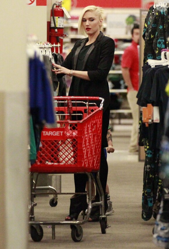 Gwen Stefani au magasin Target de Studio City, le 2 mars 2013.
