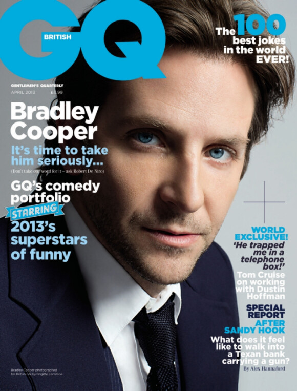 Couverture du magazine GQ - avril 2013 (édition britannique)