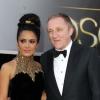 Salma Hayek et Francois-Henri Pinault aux Oscars le 24 février 2013
