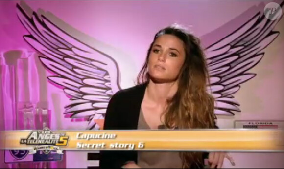Capucine dans Les Anges de la télé-réalité 5 le lundi 4 mars 2013 sur NRJ 12