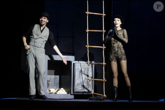 Le filage de la pièce Demain la belle à l'Opéra Comique le 24 janvier 2006