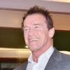 Arnold Schwarzenegger arrive à l'aéroport Narita au Japon, le 20 février 2013.
