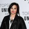 Demi Lovato au défilé Topshop pendant la Fashion Week de Londres, le 17 février 2013.